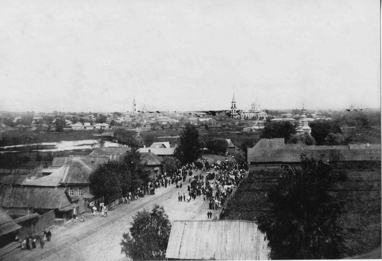 город Жиздра в 1913 году.